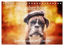 Deutscher Boxer (Tischkalender 2026 DIN A5 quer), CALVENDO Monatskalender - Kerstin Mielke