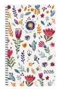 Taschenkalender Youngtimer Flowers 2026 - 