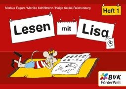 Cover-Bild zum Titel 'Lesen mit Lisa - Heft 1' von 'Markus Fegers, Monika Schiffmann, Helga Seidel-Reichenberg'