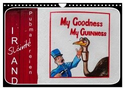 Sláinte IRLAND - Pubmalereien (Wandkalender 2025 DIN A4 quer), CALVENDO Monatskalender - Ferry Böhme