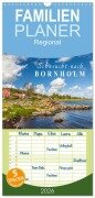 Cover-Bild zum Titel 'Familienplaner 2026 - Sehnsucht nach Bornholm mit 5 Spalten (Wandkalender, 21 x 45 cm) CALVENDO' von 'Christian Müringer'