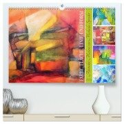 Farbe, Fläche, Linie und Form - Abstrakte Malerei von Michaela Spreider (hochwertiger Premium Wandkalender 2025 DIN A2 quer), Kunstdruck in Hochglanz - Michaela Schimmack