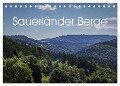 Sauerländer Berge (Tischkalender 2025 DIN A5 quer), CALVENDO Monatskalender - Simone Rein