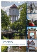 Emden - Sehenswertes der Seehafenstadt (Wandkalender 2025 DIN A4 hoch), CALVENDO Monatskalender - Rolf Pötsch