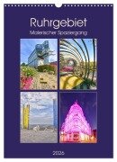 Cover-Bild zum Titel 'Ruhrgebiet - Malerischer Spaziergang (Wandkalender 2026 DIN A3 hoch), CALVENDO Monatskalender' von 'Bettina Hackstein'