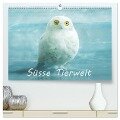 Süsse Tierwelt / Geburtstagskalender (hochwertiger Premium Wandkalender 2024 DIN A2 quer), Kunstdruck in Hochglanz - Silvio Schoisswohl