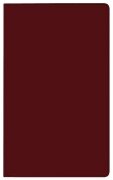 Taschenkalender Modus XL geheftet PVC burgund 2026 - 