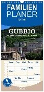 Familienplaner 2024 - Gubbio - die mittelalterliche Stadt in Umbrien mit 5 Spalten (Wandkalender, 21 x 45 cm) CALVENDO - Anke van Wyk - www. germanpix. net