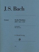 Cover-Bild zum Titel 'Bach, Johann Sebastian - Sechs Partiten BWV 825-830' von 'Johann Sebastian Bach'