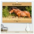 Kaltblüter - Schwere Pferde mit Charme (hochwertiger Premium Wandkalender 2024 DIN A2 quer), Kunstdruck in Hochglanz - Meike Bölts
