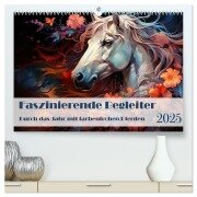 Faszinierende Begleiter (hochwertiger Premium Wandkalender 2025 DIN A2 quer), Kunstdruck in Hochglanz - Ally Bee