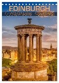 EDINBURGH Historisches Stadtherz (Tischkalender 2025 DIN A5 hoch), CALVENDO Monatskalender - Melanie Viola