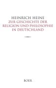 Cover-Bild zum Titel 'Zur Geschichte der Religion und Philosophie in Deutschland' von 'Heinrich Heine'