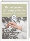 Cover-Bild zum Titel 'Zeit statt Zeug: Der achtsame Adventskalender 2024' von 'Birgit Fazis'