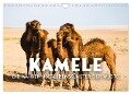 Kamele - die wahren Überlebenskünstler der Wüste. (Wandkalender 2024 DIN A4 quer), CALVENDO Monatskalender - Sf Sf