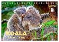 Koala - kleiner Teddy (Tischkalender 2024 DIN A5 quer), CALVENDO Monatskalender - Peter Roder