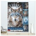 Magische Tiergeister (hochwertiger Premium Wandkalender 2025 DIN A2 hoch), Kunstdruck in Hochglanz - Steffen Gierok-Latniak
