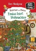 Cover-Bild zum Titel 'Pettersson und Findus. Findus feiert Weihnachten' von 'Alexandra Hanneforth'
