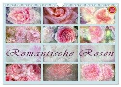 Romantische Rosen (Wandkalender 2025 DIN A4 quer), CALVENDO Monatskalender - Martina Cross
