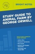 Cover-Bild zum Titel 'Study Guide to Animal Farm by George Orwell' von ''