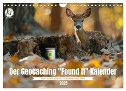 Der Geocaching Found it Kalender (Wandkalender 2025 DIN A4 quer), CALVENDO Monatskalender - Kerstin Waurick