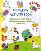 Toddler's Activity Book 3 Years + - Maryan Ben Kim