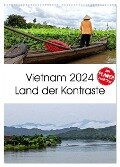 Vietnam 2024 Land der Kontraste (Wandkalender 2024 DIN A2 hoch), CALVENDO Monatskalender - Hamburg Mirko Weigt