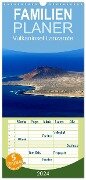 Familienplaner 2024 - Vulkaninsel Lanzarote mit 5 Spalten (Wandkalender, 21 x 45 cm) CALVENDO - Lucy M. Laube