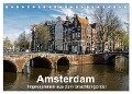 Amsterdam - Impressionen aus dem Grachtengordel (Tischkalender 2024 DIN A5 quer), CALVENDO Monatskalender - Thomas Seethaler
