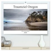 Cover-Bild zum Titel 'Traumziel Oregon (hochwertiger Premium Wandkalender 2026 DIN A2 quer), Kunstdruck in Hochglanz' von 'Ellen Und Udo Klinkel'
