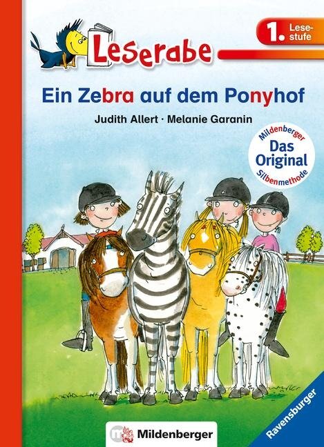 Ein Zebra auf dem Ponyhof - Leserabe 1. Klasse - Erstlesebuch für Kinder ab 6 Jahren - Judith Allert