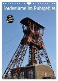 Fördertürme im Ruhrgebiet (Wandkalender 2024 DIN A4 hoch), CALVENDO Monatskalender - Hermann Koch