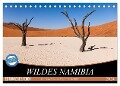 Wildes Namibia (Tischkalender 2024 DIN A5 quer), CALVENDO Monatskalender - Carsten Stefanie Krüger
