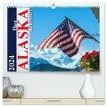 Der Alaska Kalender (hochwertiger Premium Wandkalender 2024 DIN A2 quer), Kunstdruck in Hochglanz - Max Steinwald