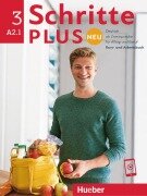 Cover-Bild zum Titel 'Schritte plus Neu 3. Kursbuch und Arbeitsbuch mit Audios online - Zielniveau A2.1' von 'Daniela Niebisch, Franz Specht, Andreas Tomaszewski, Angela Pude, Silke Hilpert'