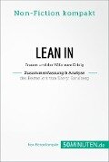 Lean In. Zusammenfassung & Analyse des Bestsellers von Sheryl Sandberg - 50Minuten. de