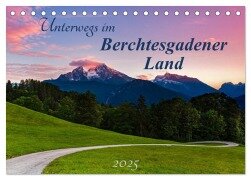 Unterwegs im Berchtesgadener Land 2025 (Tischkalender 2025 DIN A5 quer), CALVENDO Monatskalender - Daniela Beyer (Moqui)