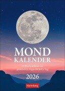 Cover-Bild zum Titel 'Mondkalender Wochenkalender 2026 - 53 Wochenblätter mit praktischen Tipps für jeden Tag' von 'Beatrix Braukmüller'