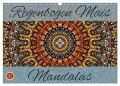 Regenbogen Mais Mandalas (Wandkalender 2024 DIN A3 quer), CALVENDO Monatskalender - Martina Cross