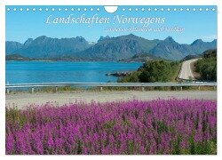 Landschaften Norwegens zwischen Polarkreis und Nordkap (Wandkalender 2026 DIN A4 quer), CALVENDO Monatskalender - Hermann Koch