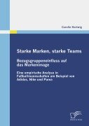 Cover-Bild zum Titel 'Starke Marken, starke Teams - Bezugsgruppeneinfluss auf das Markenimage' von 'Carolin Hartwig'