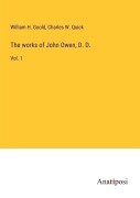 Cover-Bild zum Titel 'The works of John Owen, D. D.' von 'William H. Goold, Charles W. Quick'