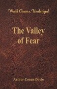 Cover-Bild zum Titel 'The Valley of Fear (World Classics, Unabridged)' von 'Arthur Conan Doyle'
