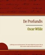 Cover-Bild zum Titel 'de Profundis - Oscar Wilde' von 'Oscar Wilde, Oscar Wilde'