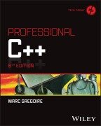 Cover-Bild zum Titel 'Professional C++' von 'Marc Gregoire'