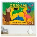 ORIGAMI - Kreativität ohne Grenzen (hochwertiger Premium Wandkalender 2024 DIN A2 quer), Kunstdruck in Hochglanz - Marion Krätschmer