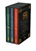 Cover-Bild zum Titel 'Hogwarts-Schulbücher: Die Hogwarts-Schulbücher im Schuber' von 'J. K. Rowling'