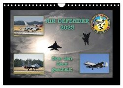 Cover-Bild zum Titel 'AIR DEFENDER 2023 - über den Zaun geschaut (Wandkalender 2026 DIN A4 quer), CALVENDO Monatskalender' von ''