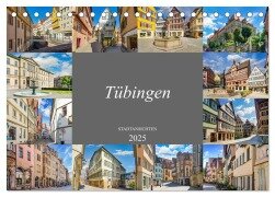Tübingen Stadtansichten (Tischkalender 2025 DIN A5 quer), CALVENDO Monatskalender - Dirk Meutzner