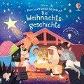 Cover-Bild zum Titel 'Mein leuchtendes Bilderbuch: Die Weihnachtsgeschichte' von 'Sam Taplin'